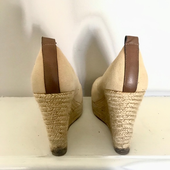 Aldo Espadrille Nude Wedges - Picture 4 of 4